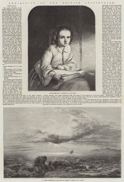 Exhibition of the British Institution by Henry Le Jeune